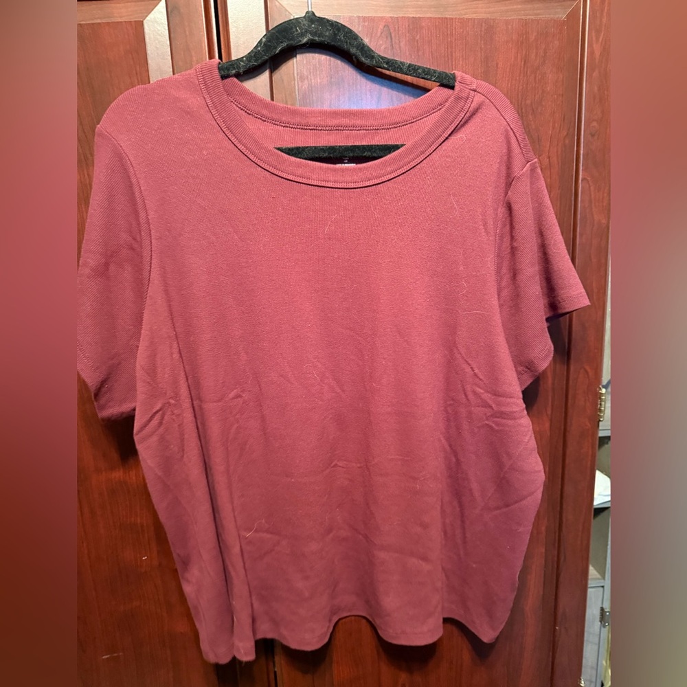 Old Navy Pink Boxy Relaxed T-Shirt